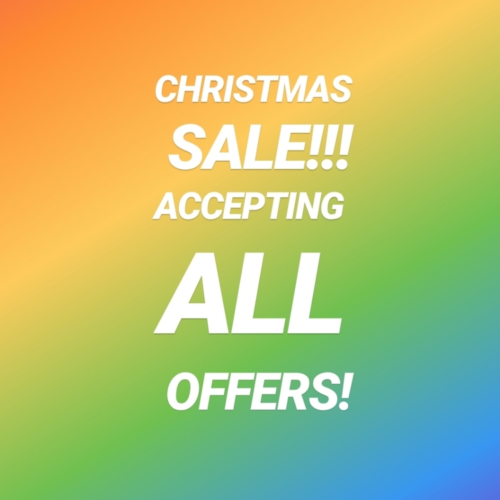 ACCEPTING ALL OFFERS THRU 12-16!!!!
